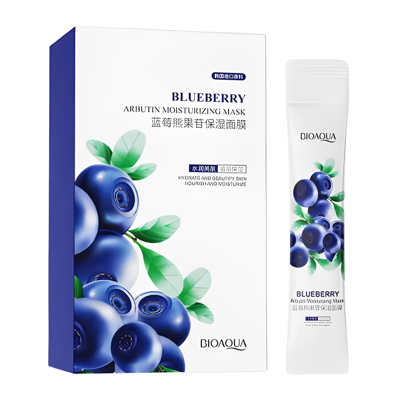 MASCARILLA FACIAL BLUEBERRY X 24 UNIDADES